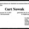 Nowak Curt 1927-1996 Todesanzeige